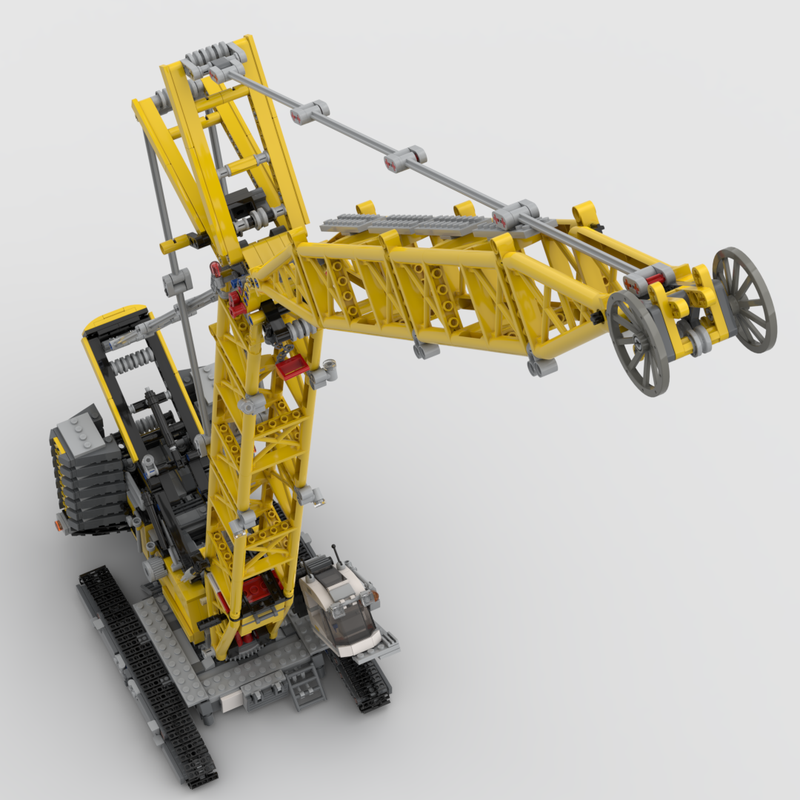 Lego Crawler Crane Luffing Jib