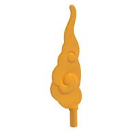 Lego Cloud / Dust with Bar / Bright Light Orange