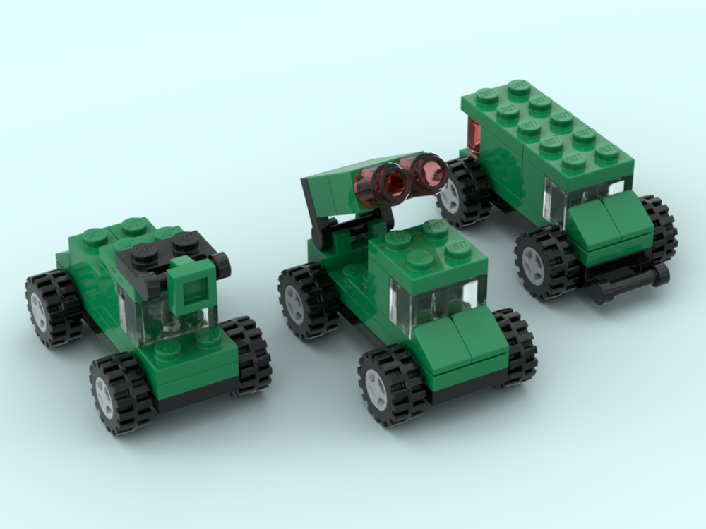 Lego Mobile Launcher/Supply Truck/Search and Rescue (3-in-1 Creative Series)