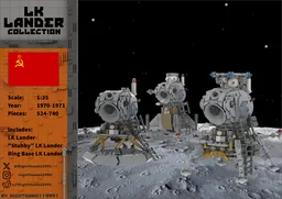 LK Lander Collection 1:35 (Soviet Moon Lander)