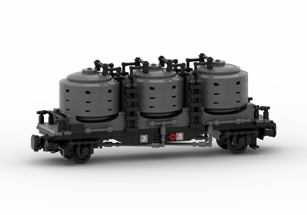 Lego Powder Silo Car Type "DB Kds 67" (8w)
