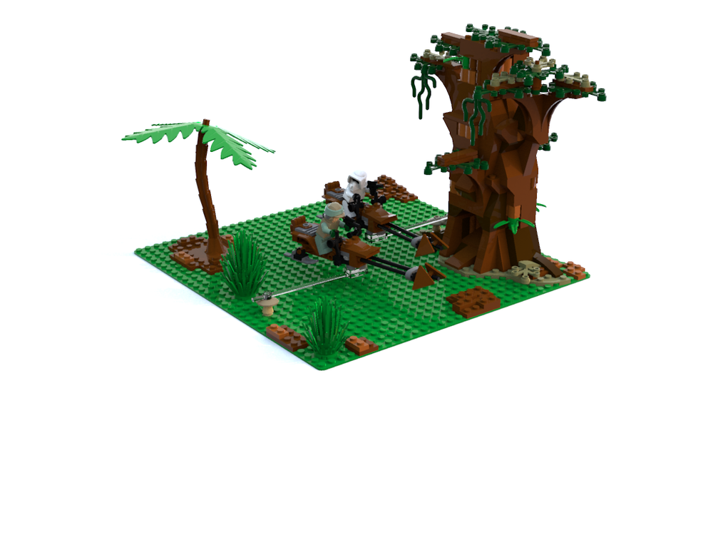 Lego 32x Speeder Bike Chase