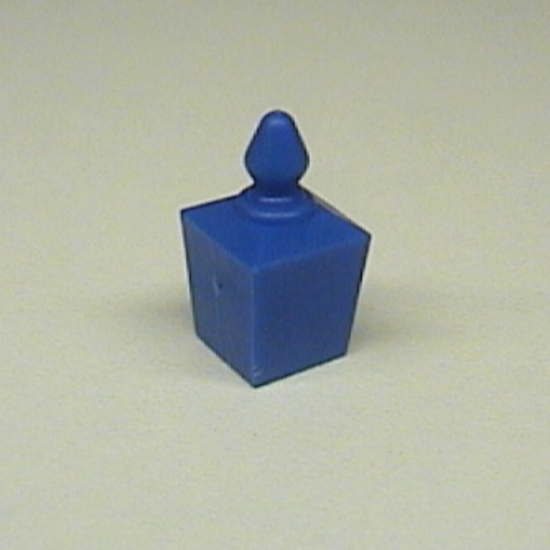 Lego Belville / Scala, Equipment, Bottle Perfume with Square Base / Blue