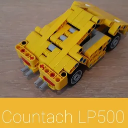 Lamborghini Countach LP500 Prototype LEGO TECHNIC