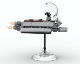 Avengers Hawkeye 's Custom Cross Technologies Sky Cycle (Skycycle) MOC Instructions