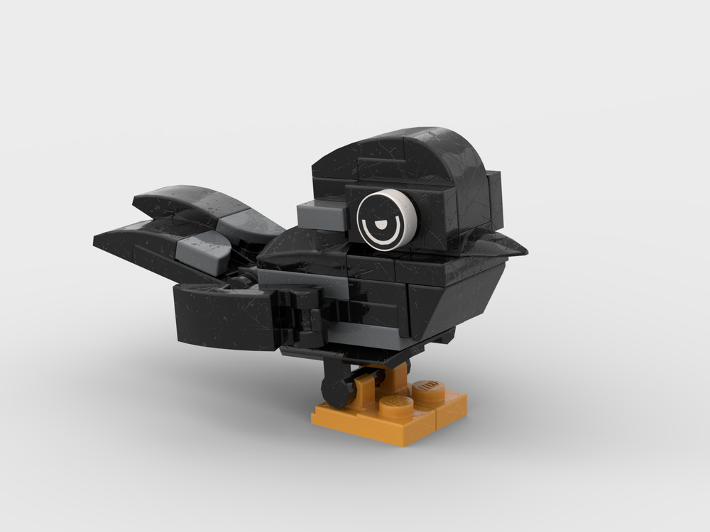 Lego Crow! (part of our Murder)