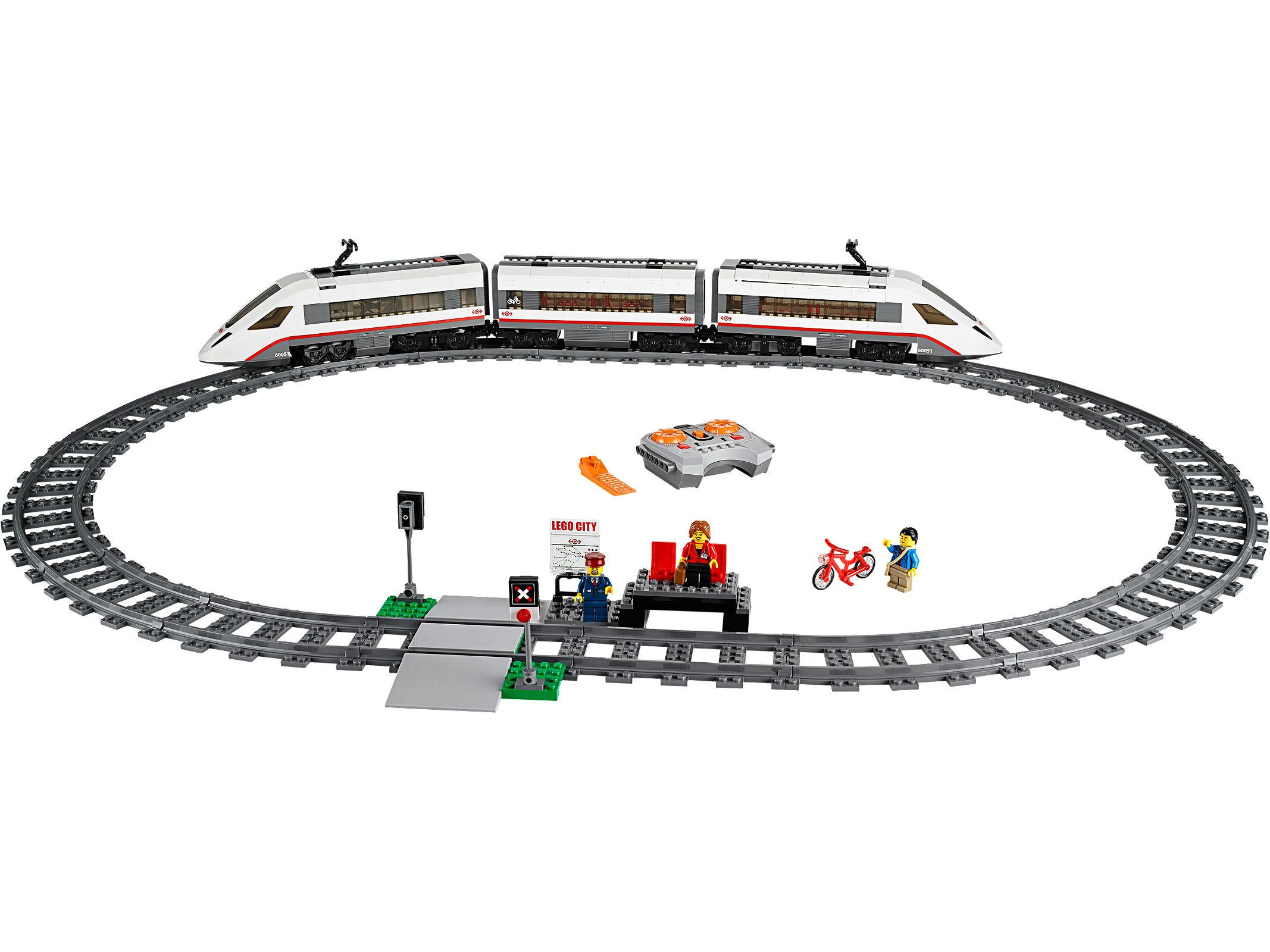 Lego High-Speed Passenger Train