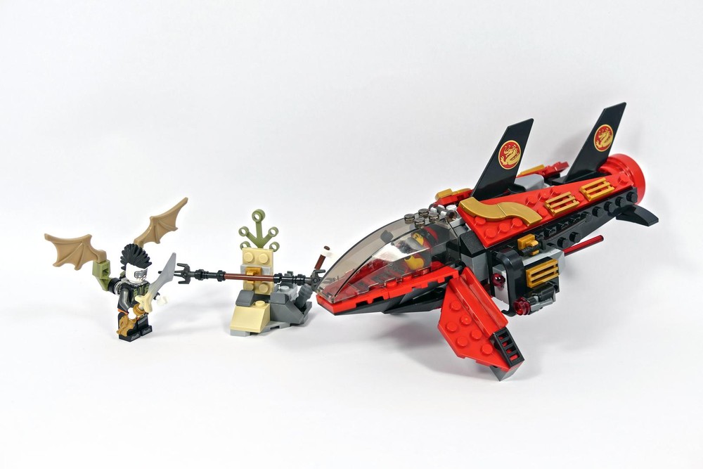 Lego Kai's Shark Submarine - LEGO Ninjago 70650 C Model