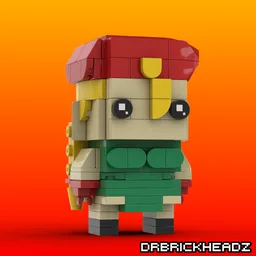 Cammy (Street FIghter II) Custom Brickheadz