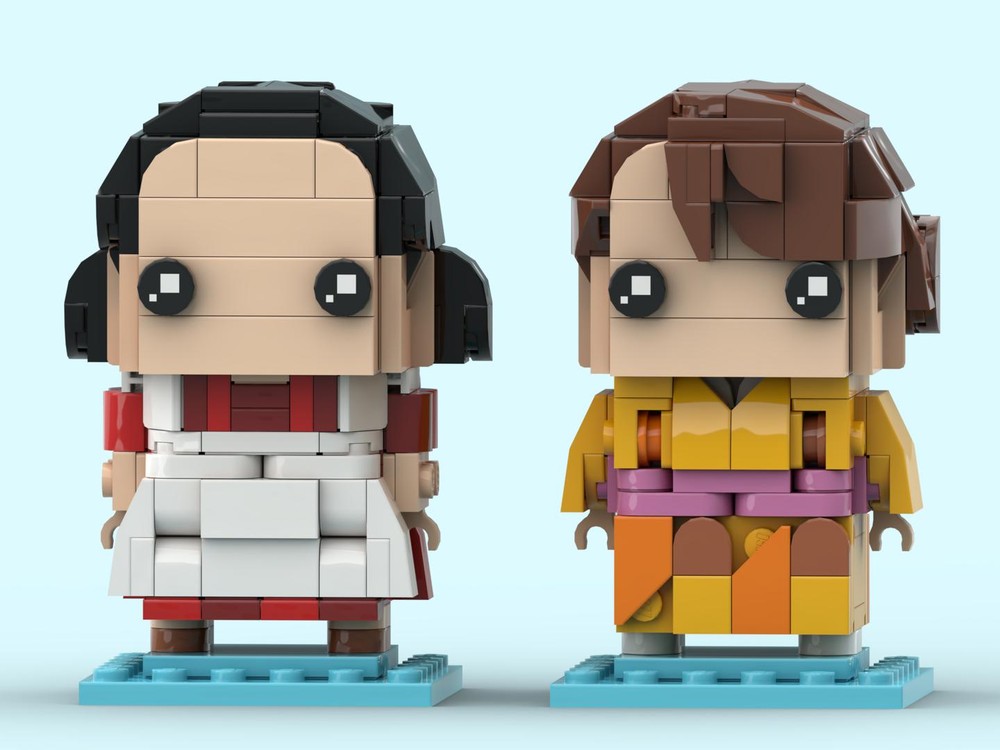 Lego Himi & Natsuko - Studio Ghibli BrickHeadz