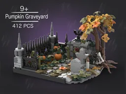 Pumpkin Graveyard——Halloween Diorama