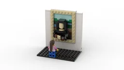3D Mini Masterpiece - The Mona Lisa