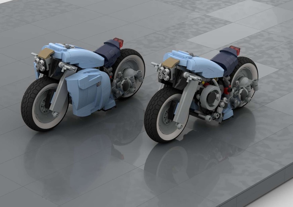 Lego Concept Bike: Vespa 10298 Lego Set Alternate Build