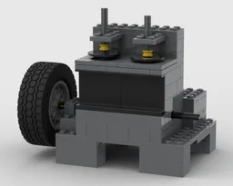 inline 2 vacuum engine