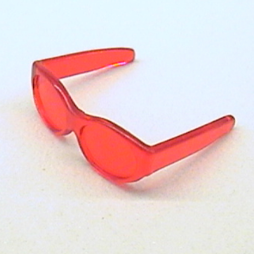 Lego Scala, Equipment Sunglasses / Trans-Red