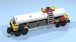 8-Wheel Acid Tanker (white)