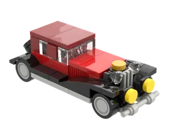 Red Retro Limo