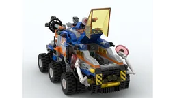 Classic Space Mining Rover
