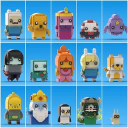 Adventure Time Brickheadz Collection