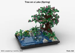 Tree on a Lake Spring