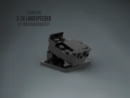 X-34 Landspeeder Stand
