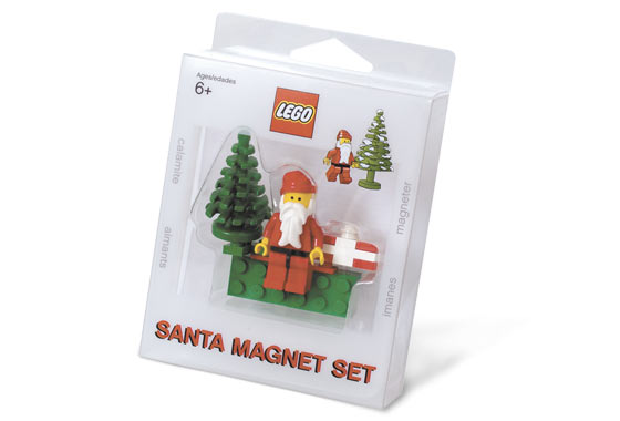 Lego Santa Magnet Set