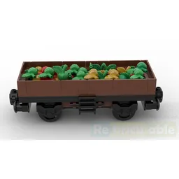 Apple transport train car