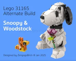 31165 Snoopy & Woodstock