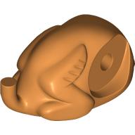Lego Food Turkey Body, Rounded Neck / Earth Orange