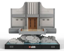 Arrival at Cloud City Diorama
