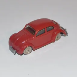 HO Scale VW Beetle (Short Version) / HO Medium Red