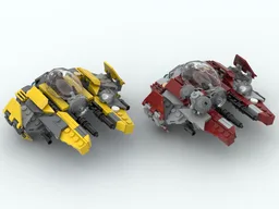 Anakin and Obi-Wan's Interceptors