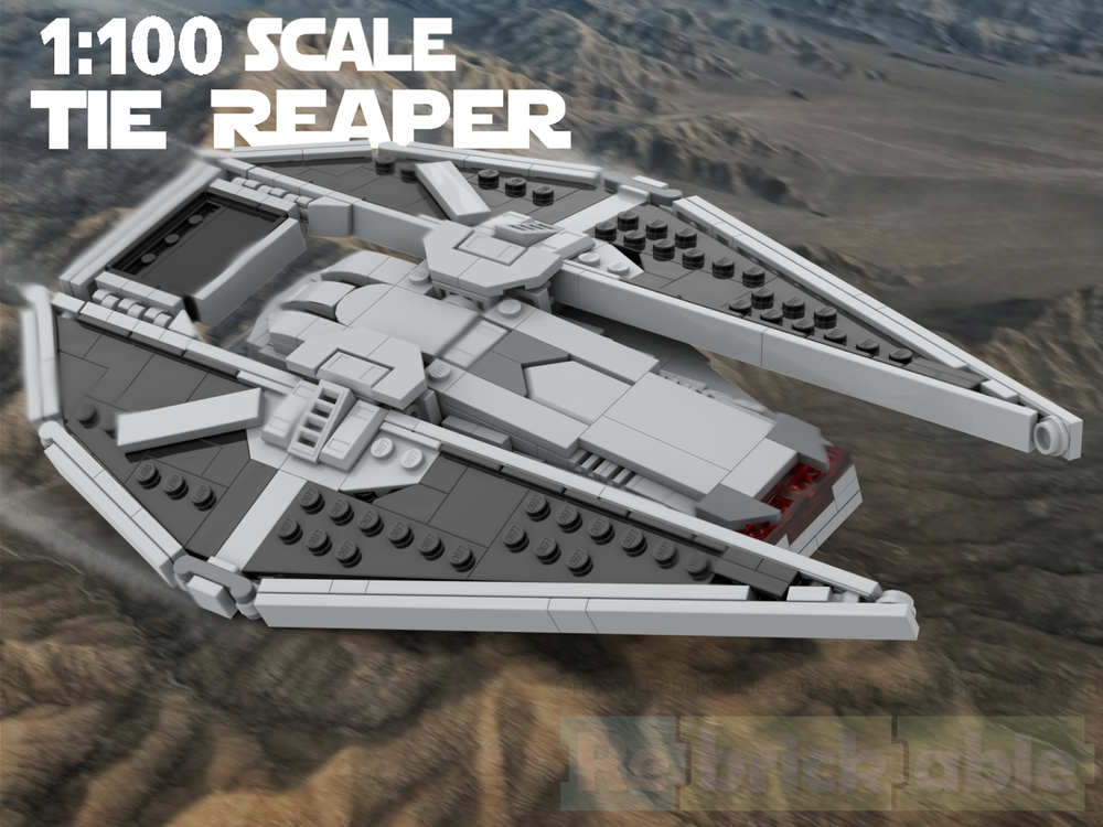 Lego 1:100 Tie-Reaper (Squadron Scale)