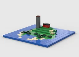 Mincraft: The Island Diorama