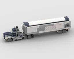 Big Rig with Refrigerated Trailer