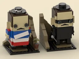 Brickheadz - Bookends - Zorro
