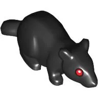 Animal, Rodent, Rat / Mouse with Red Eyes Print