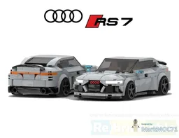 AUDI RS-7 Light Bluish Gray