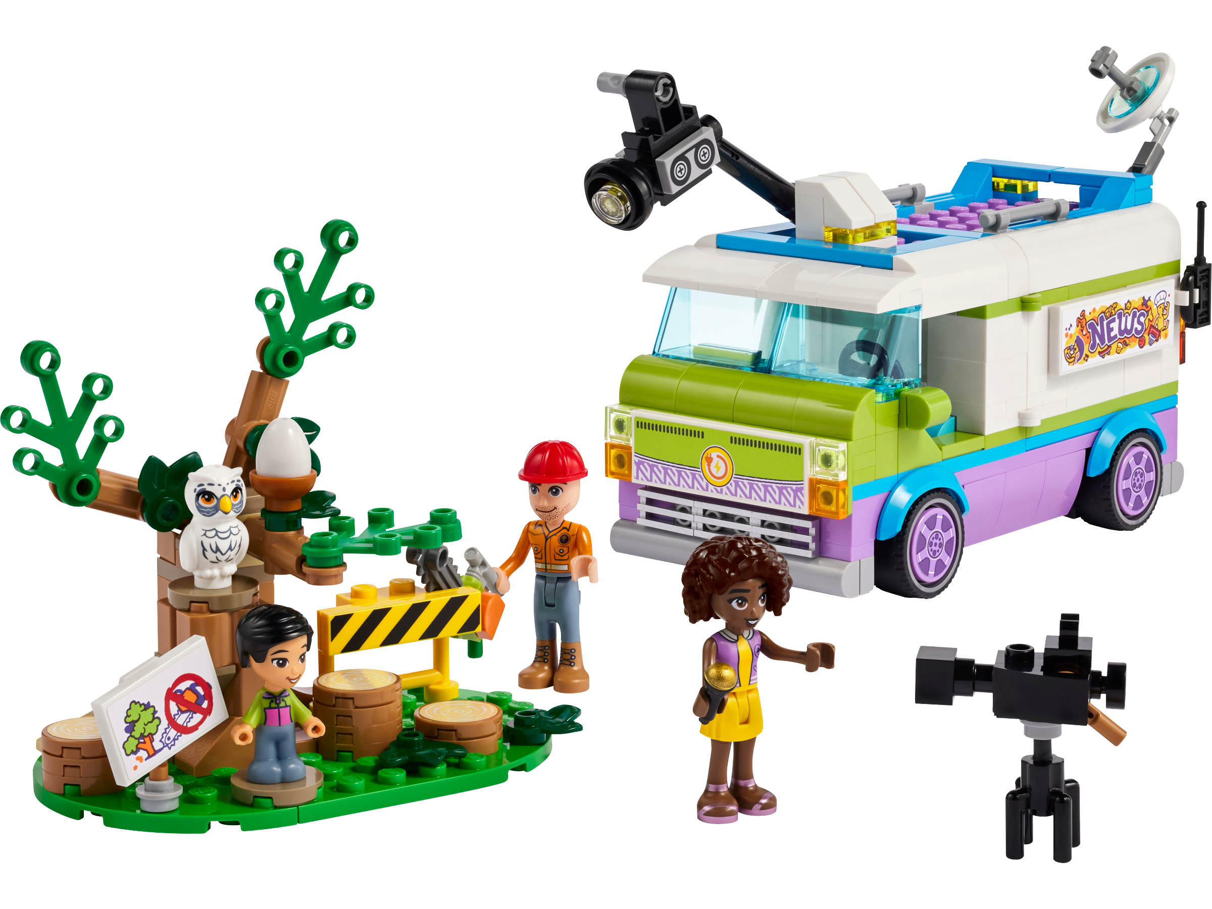 Lego Newsroom Van