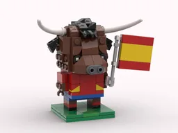 Football Mascot - Spain the Bull