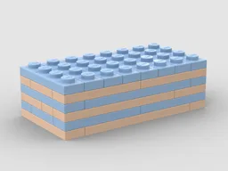 Match Stick 2x4 Brick - Duplo size