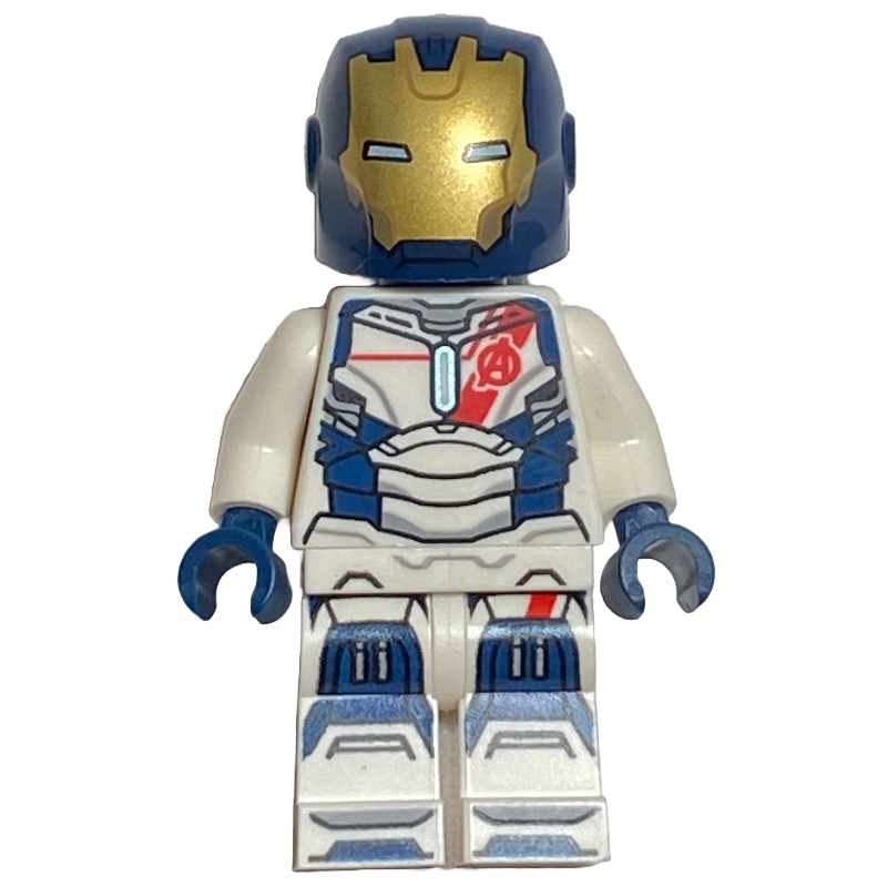 Lego Iron Legion, Dark Blue Head