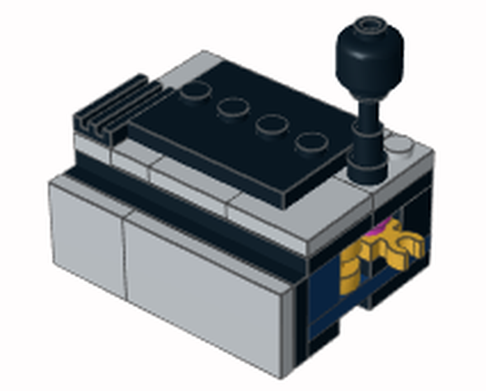 Lego Modular Minifig display cube: Part 1
