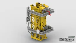 MOC | City - Tower Crane = Climbing Frame Modules