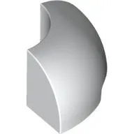 Brick Round Corner 2 x 2 x 1 / White