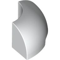 Lego Brick Round Corner 2 x 2 x 1 / White