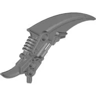 Large Figure Weapon Blade, Claw (Antroz) / Flat Silver