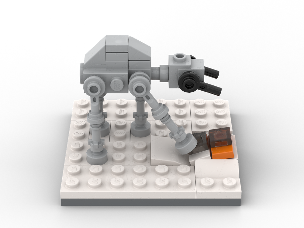 Lego Micro Hoth Battle