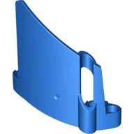 Technic Panel Fairing #22 Large Short, Small Hole, Side A / Blue