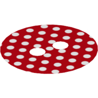 Lego Hipwear Skirt, Round with White Dots print